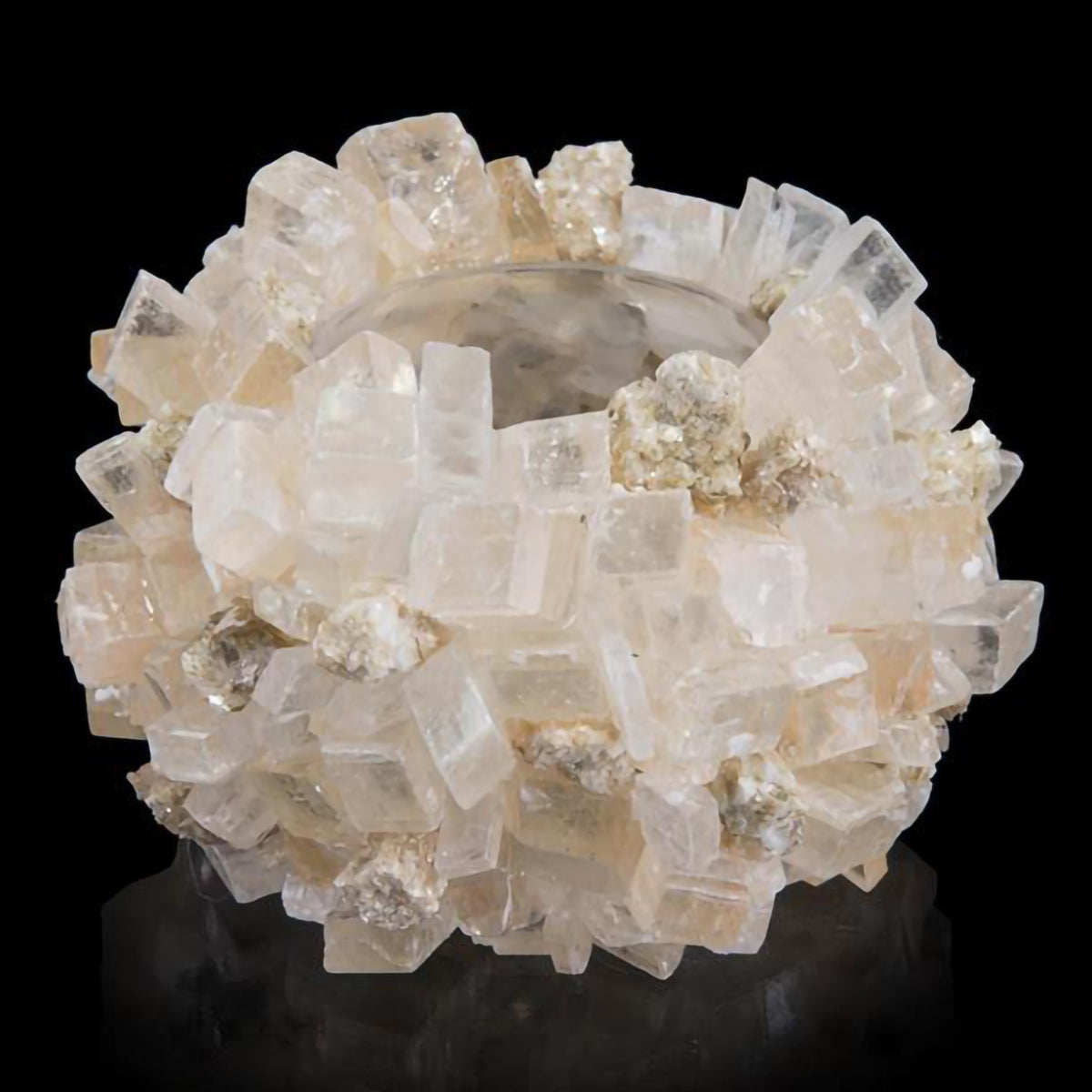 Calcite with Mica Bowl