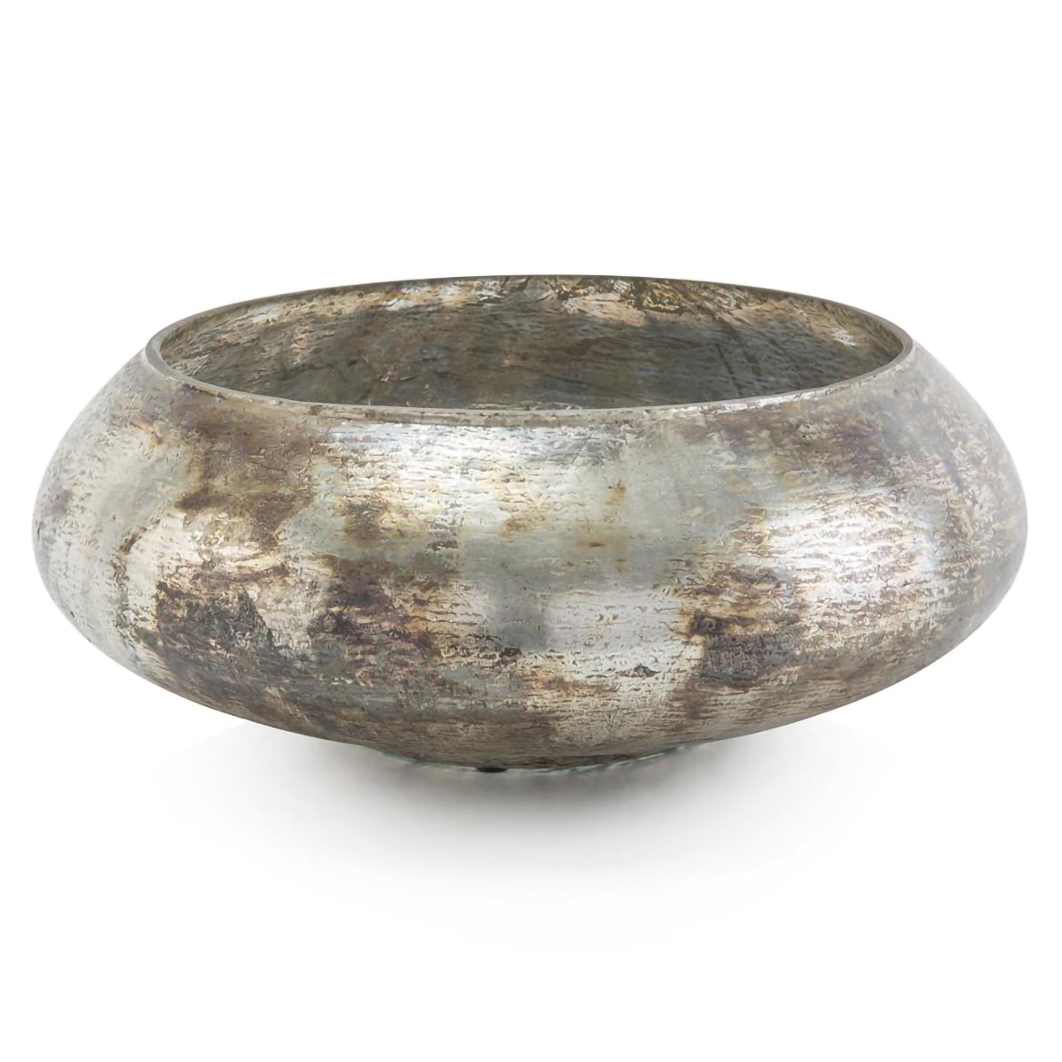 Burnished Silver Bowl