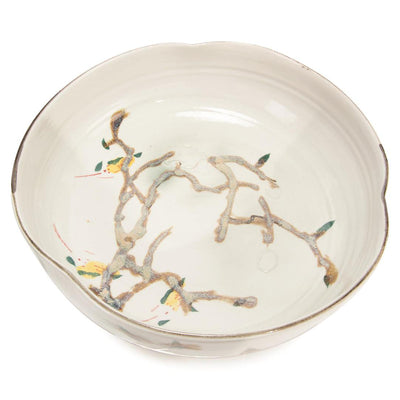 Twigs and Teal Bowl I