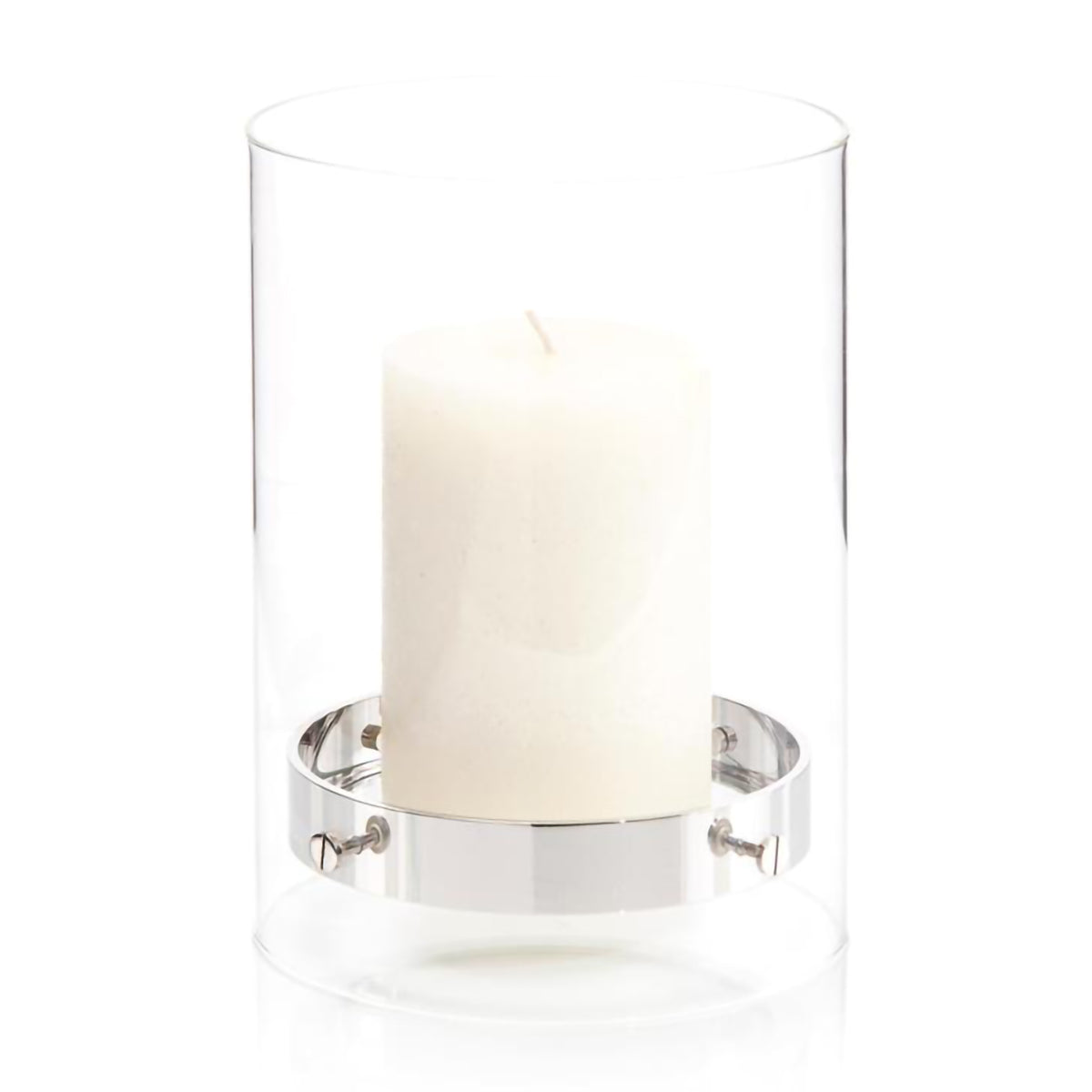 Floating Candleholder in Nickel I