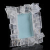 Windowpane Selenite Photo Frame