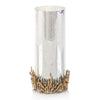 Studded in Brass Twigs Candleholder II