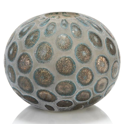 The Look of Agate Handblown Glass Vase I