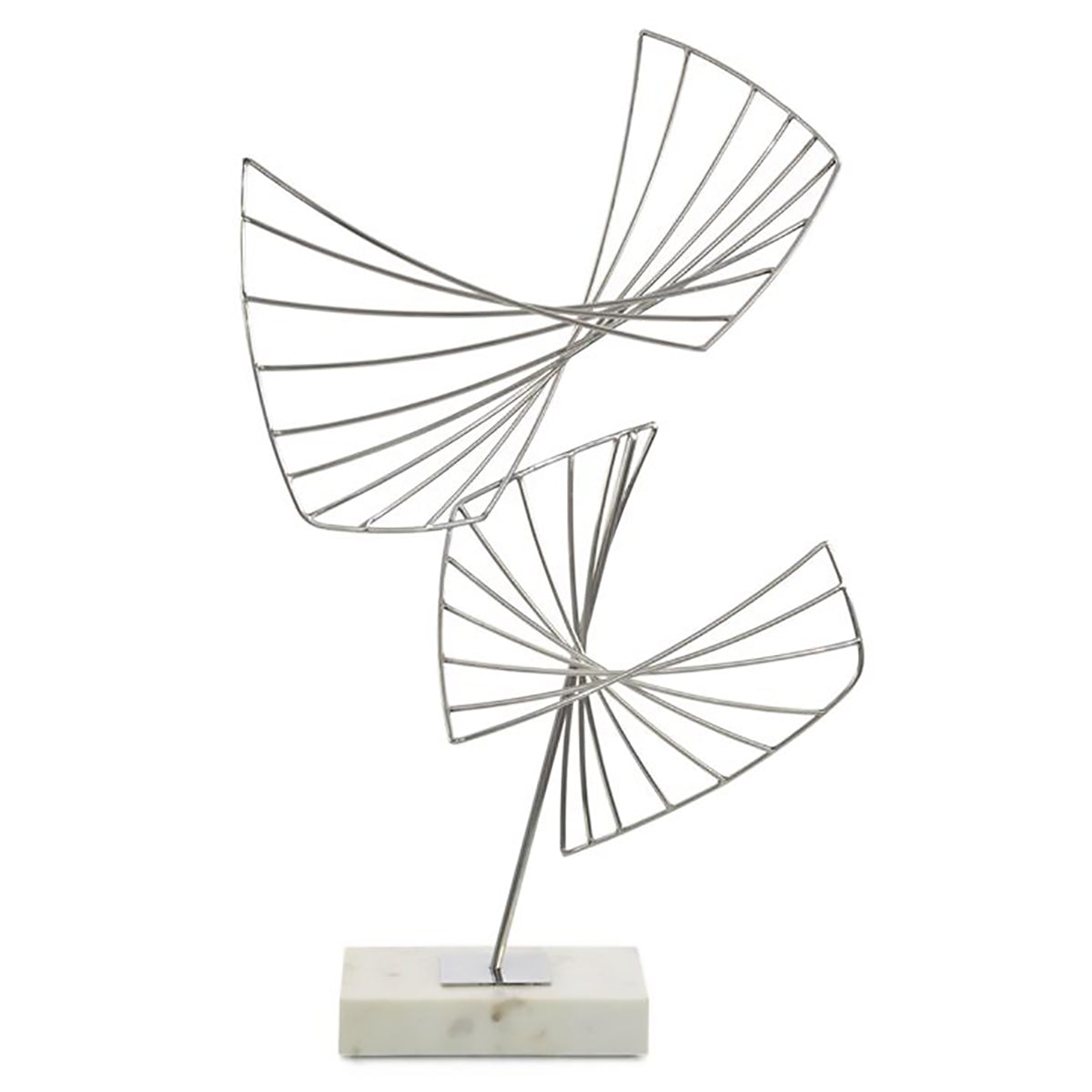Sculpture on Cream Marble Base