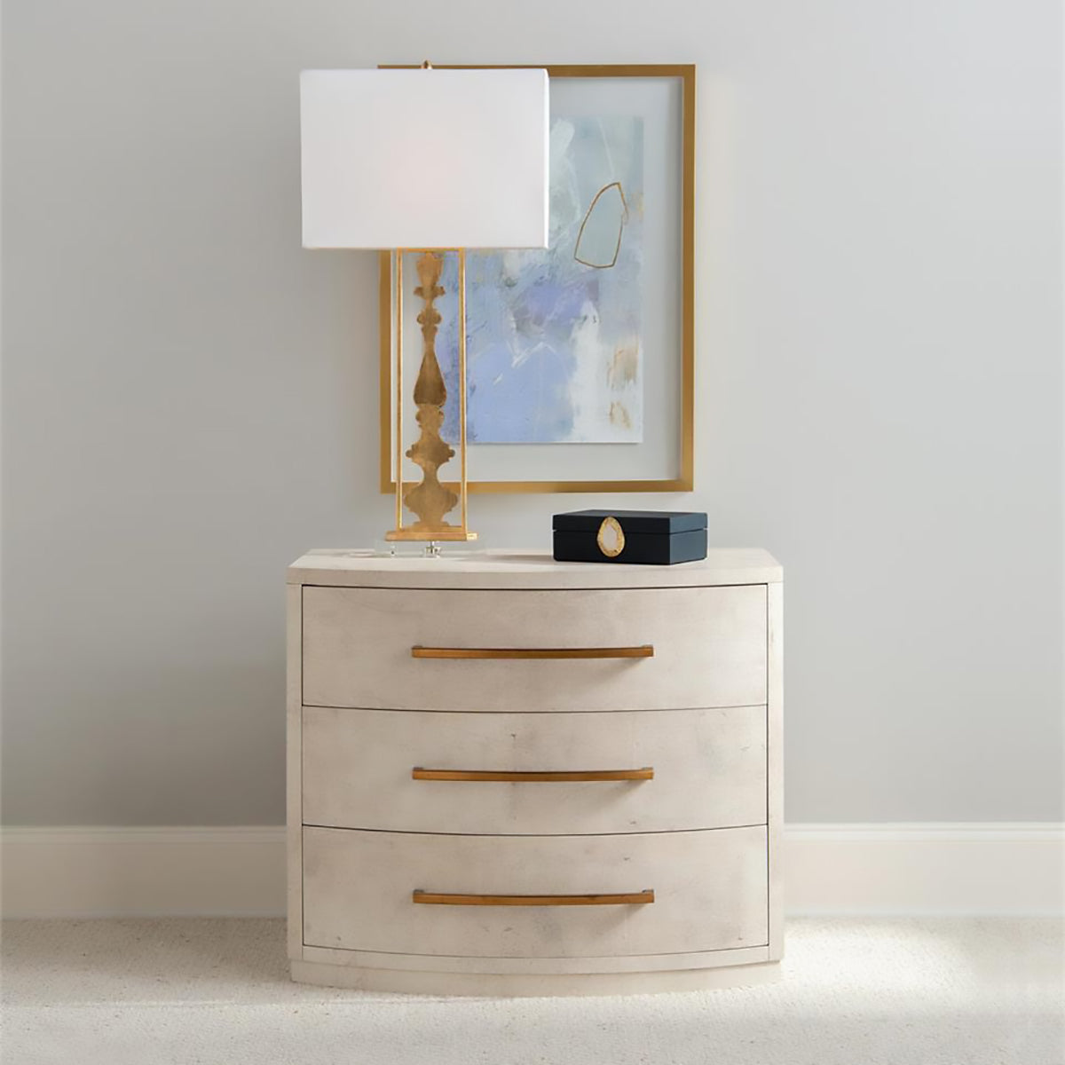 Midnight Blue Leather Boxes