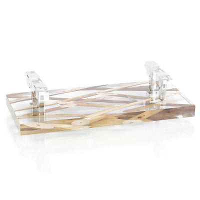 Branches Suspended in Acrylic Tray