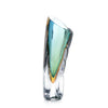 Emerald Green Handblown Glass Vase II
