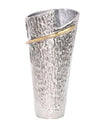 Texture Nickel and Brass Vase