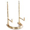 Giacometti Plate Stand in Gold