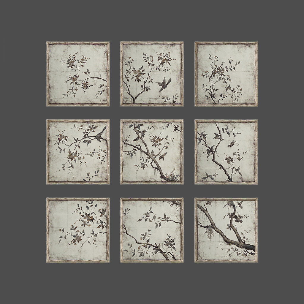 Set of Nine Portobello Mirrors
