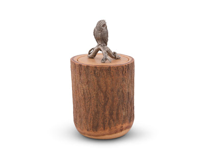 Owl Wood Canister