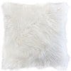 Throw Pillow Llama Snow White Fur