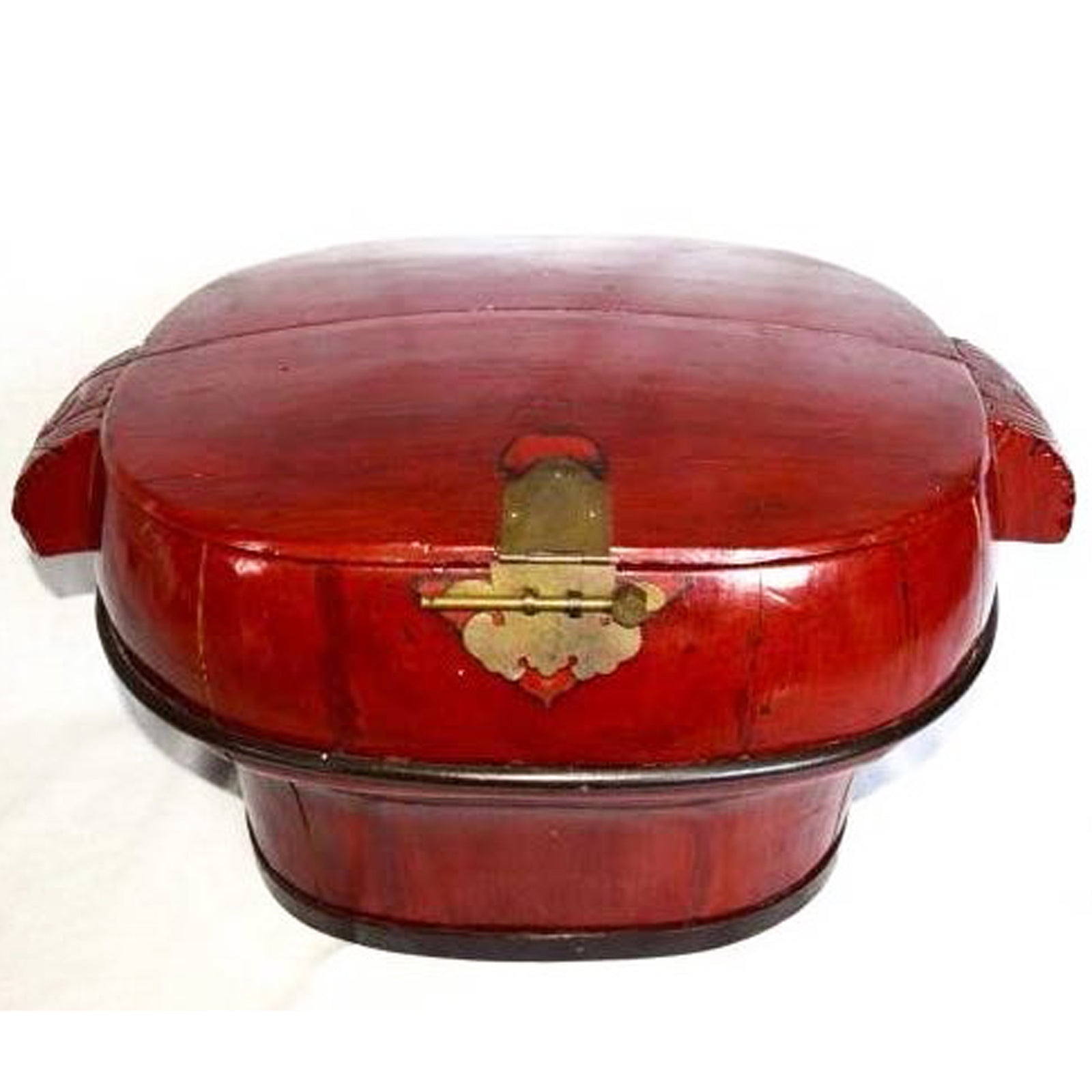 Vintage Chinese Wedding Box Accessory Oxbow Red