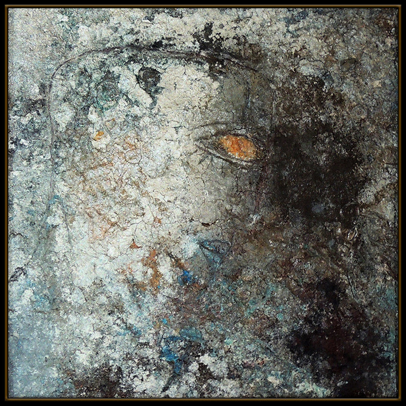 Jamali Art, Title Original Happy Face Fresco Tempura