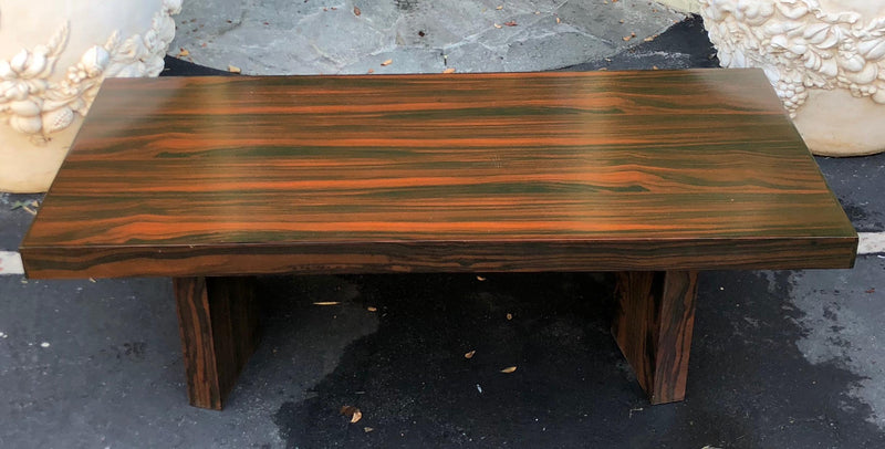 Macassar Ebony cocktail Table 