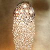 Crystal Chandelier  72" Height 12 Lights/Halogen