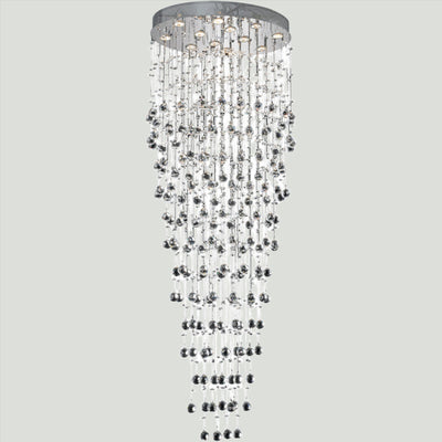 Crystal Chandelier  72" Height 12 Lights/Halogen