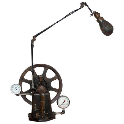 Steampunk Industrial Table Lamp
