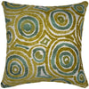 Throw Pillow Meander Lime