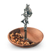 Squirrel Wood Candy/Nut Dish