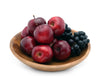 Calabash Round Acacia Wood Salad Bowl