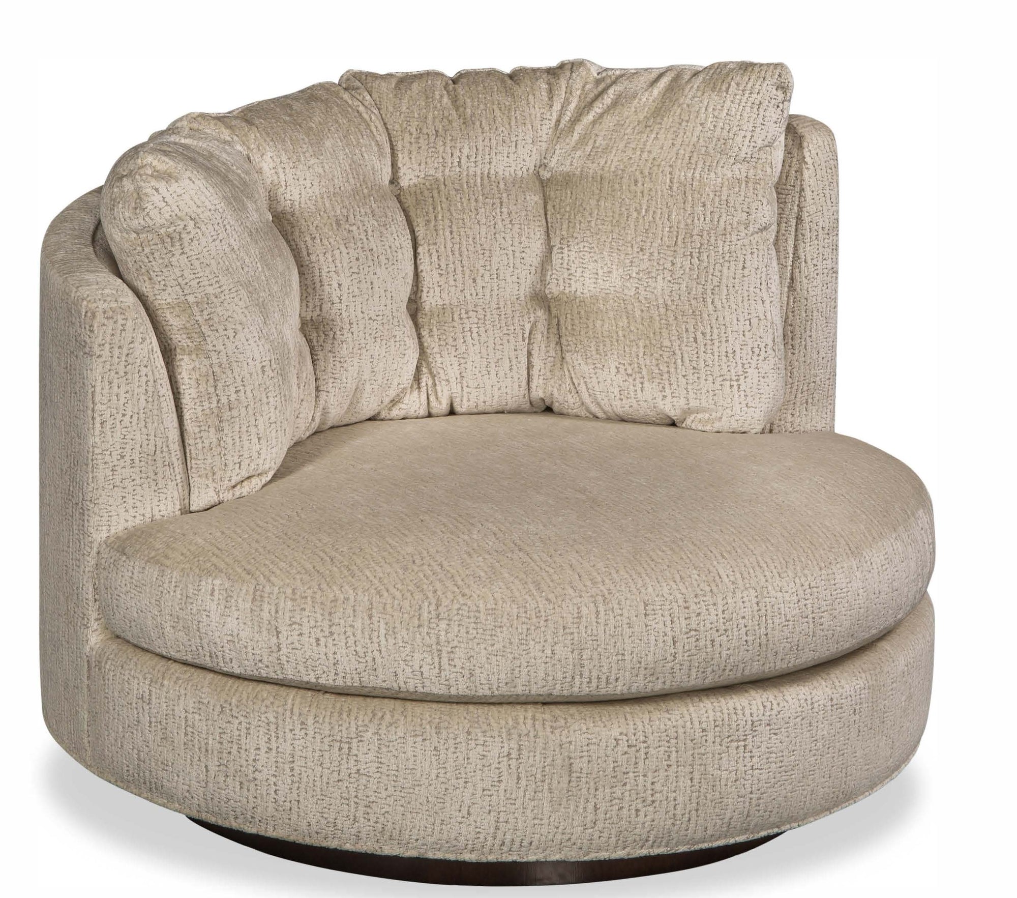 TWIST Button Tufted Back High Arm Lounge Chair