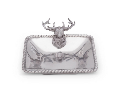 Elk Head Nut Bowl