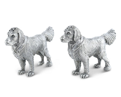 Pewter Retriever Salt And Pepper
