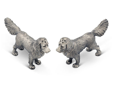 Pewter Retriever Salt And Pepper