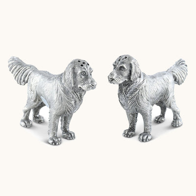 Pewter Retriever Salt And Pepper