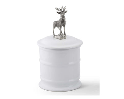 Elk Stoneware Canister