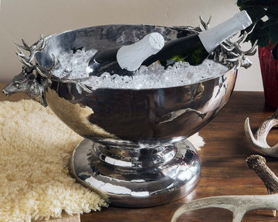 Elk Head Stainless Ice Tub