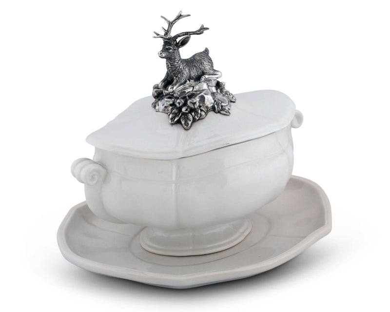 Stag Soup Tureen