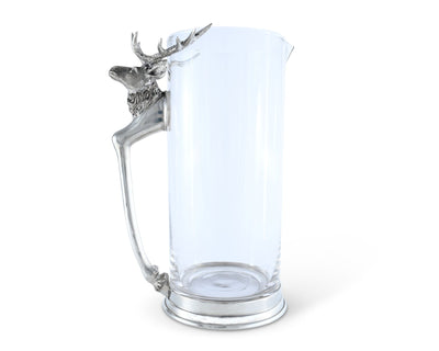 Pitcher Deer Glass