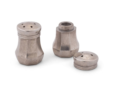 Mini Pewter Salt And Pepper