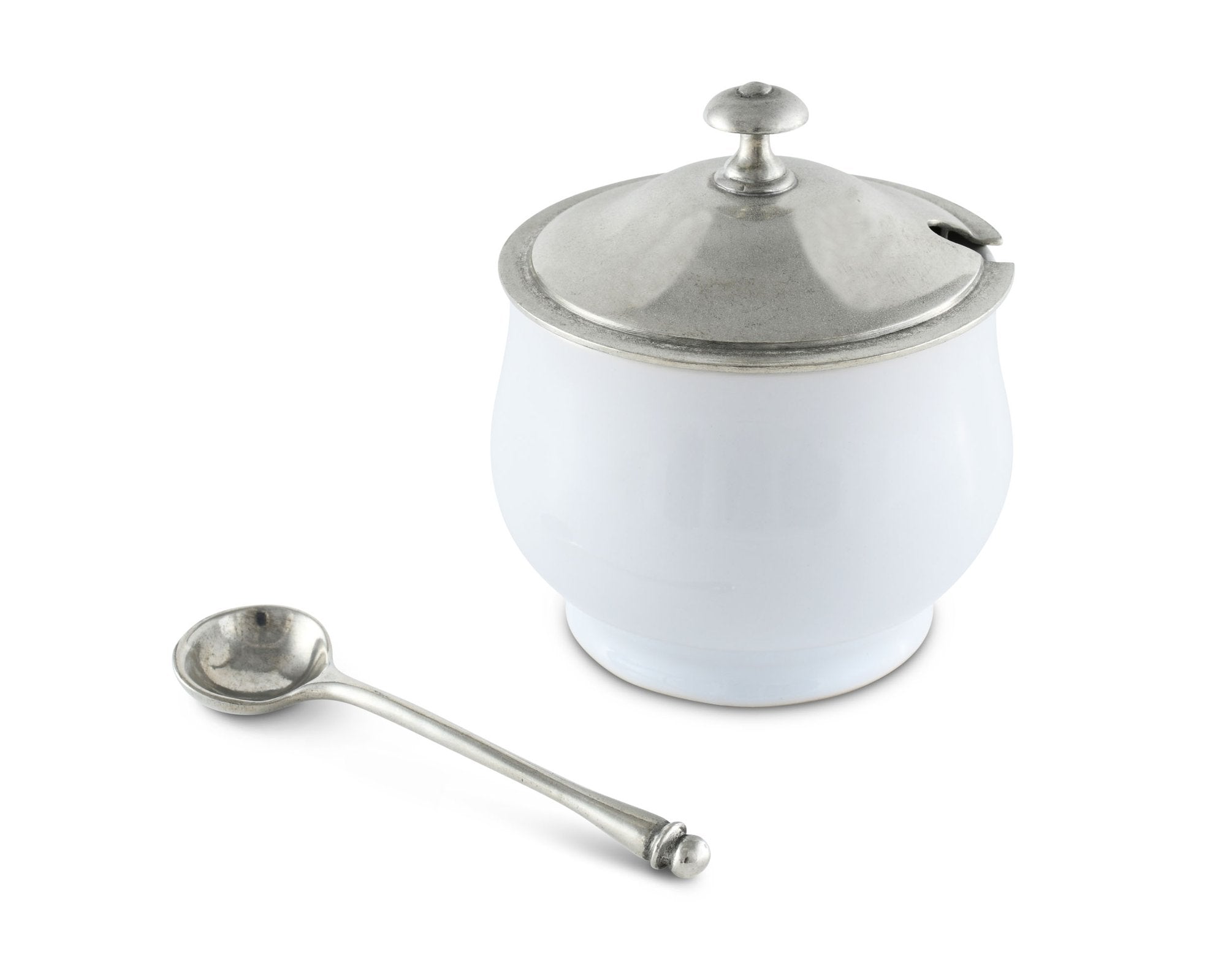 Classic Sugar Bowl And Spoon