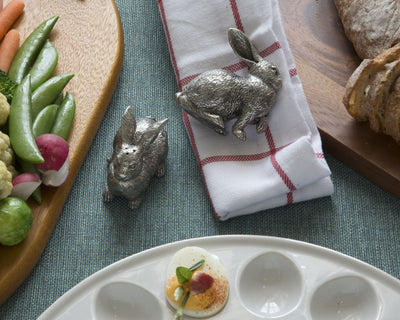 Wild Hare Salt And Pepper Set