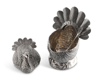 Pewter Turkey Gravy Boat