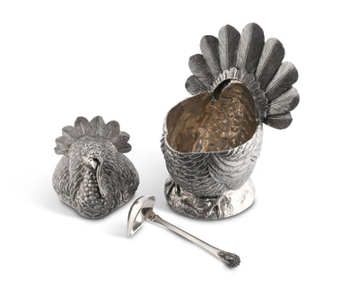 Pewter Turkey Gravy Boat