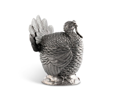 Pewter Turkey Gravy Boat