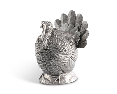 Pewter Turkey Gravy Boat
