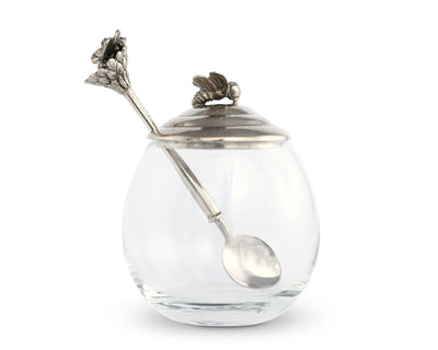 Honey Pot With Spoon