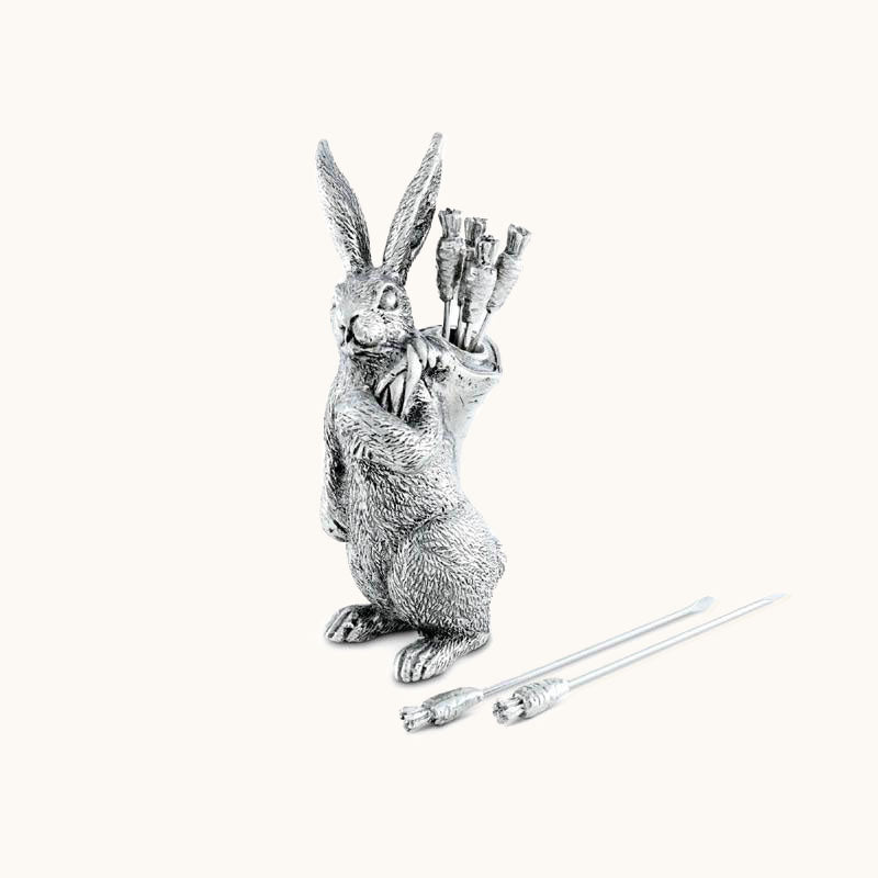 Rabbit With Carrot Picks