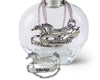 Pewter Galloping Steed Decanter Tags