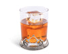 D Ring Bit Double Old Fashioned Glass