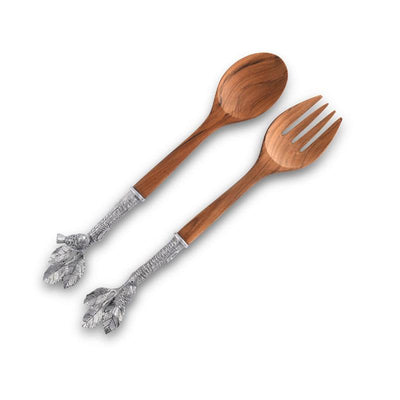 Song Bird Salad Server Set