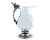 Pewter Oak Leaf Pitcher