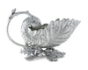 Pewter Oak Leaf Gravy Boat