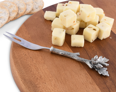 Hors d'Oeuvre Fork Acorn & Oak Leaf