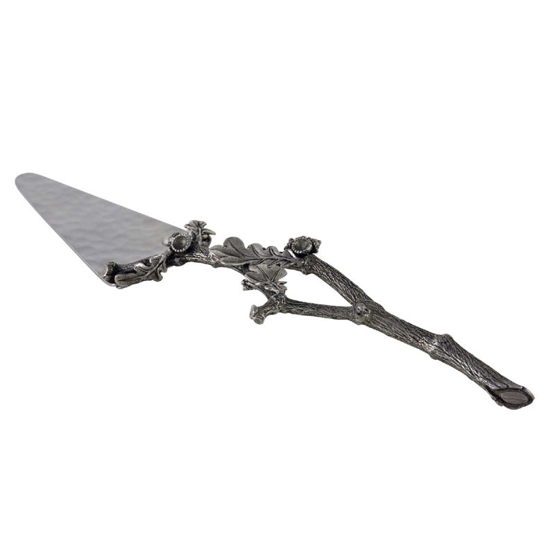Acorn & Oak Leaf Handle Pie Server